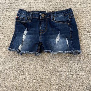 Hudson Girls Jean distressed jean shorts